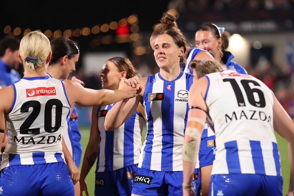 North Melbourne relegates Melbourne in AFLW power rankings after round seven