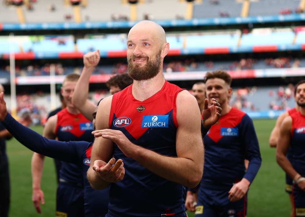 Max Gawn wins fourth 'Bluey' Truscott Trophy for Demons