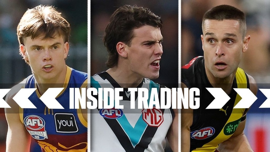 Sam Marshall, Ollie Lord and Jayden Short. Pictures: AFL Photos
