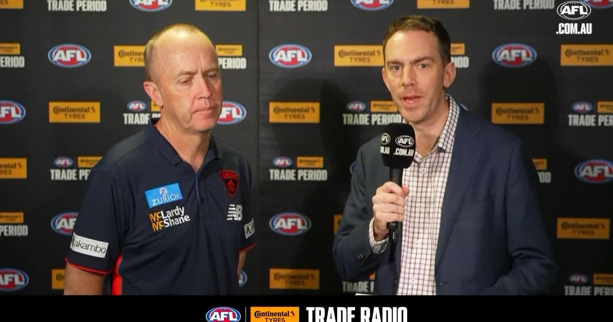 Demons list boss on Viney chat, how Duursma deal might get done, plans for top-10 picks