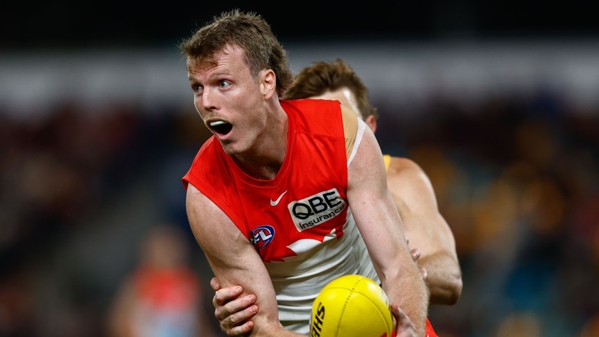Nick Blakey during the R16 match between Sydney and Brisbane at the Gabba on June 25, 2026. Picture: AFL Photos