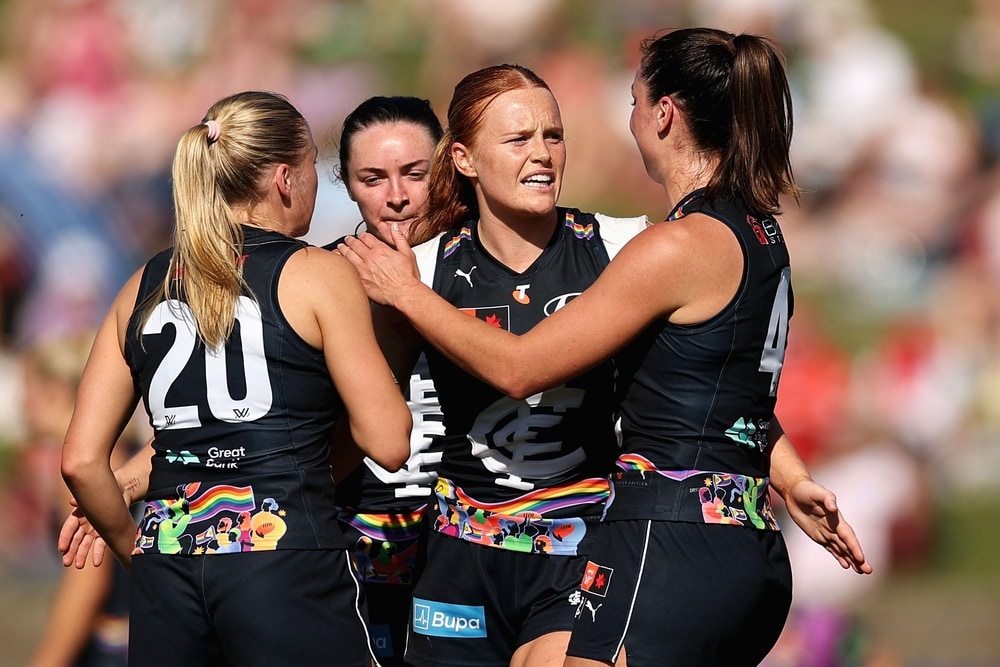 Blues cruise past Swans to as good as lock in finals