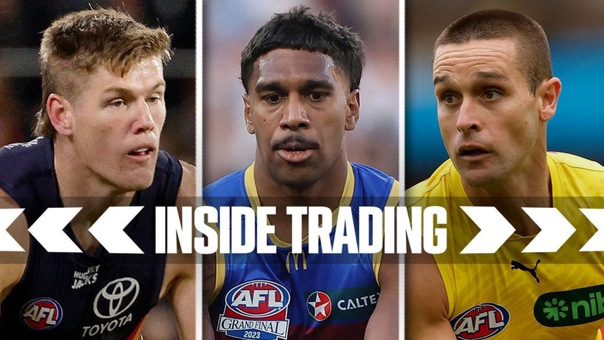 L-R: Nick Murray, Keidean Coleman, Jayden Short. Pictures: AFL Photos