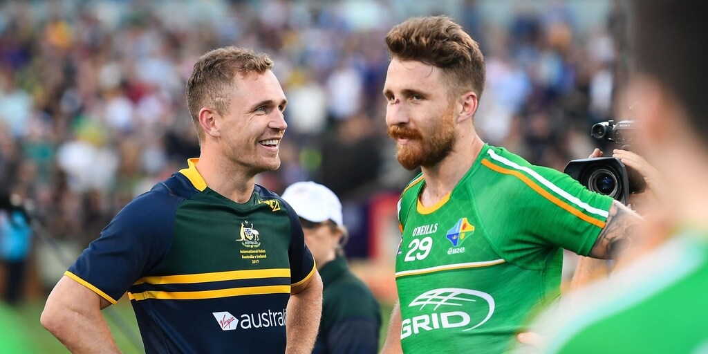 Return of International Rules, support for Irish players in AFL and GAA talks