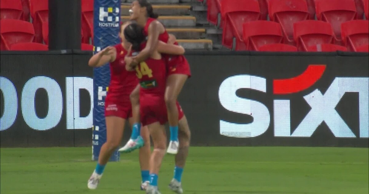 Talbot soccers in style for first AFLW goal