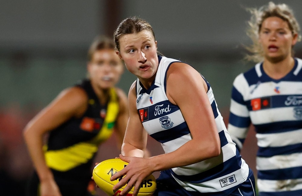 Chantal Mason thrives as Geelong continues winning streak in AFLW